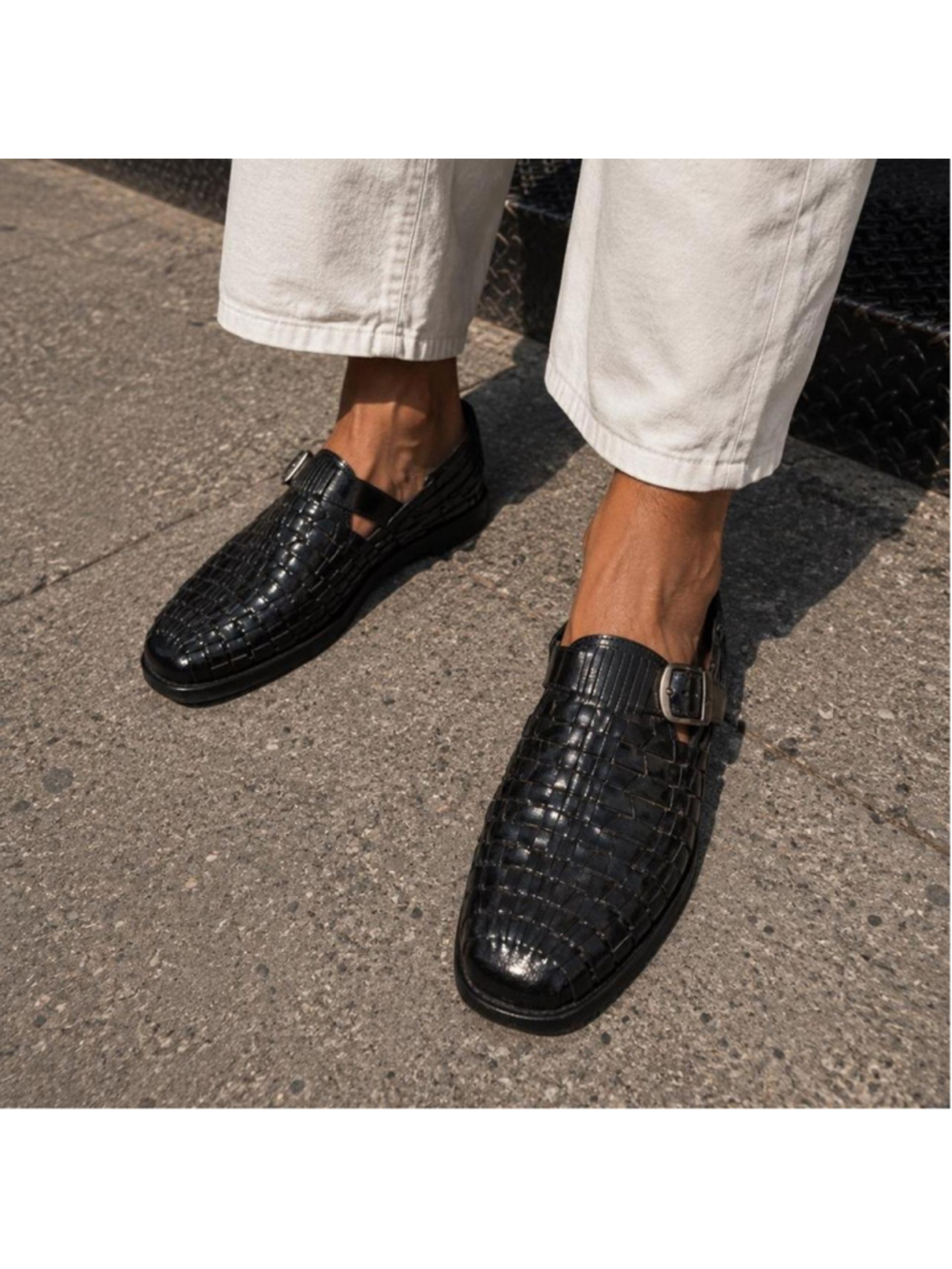 Stacy Adams Woven 100% Leather Fisherman Shoes Men’s 13

Bottega Veneta–inspired